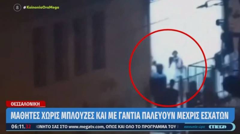 Θεσσαλονίκη: Αυτοσχέδιοι αγώνες πυγμαχίας σε προαύλιο δημοτικού σχολείου (Βίντεο)