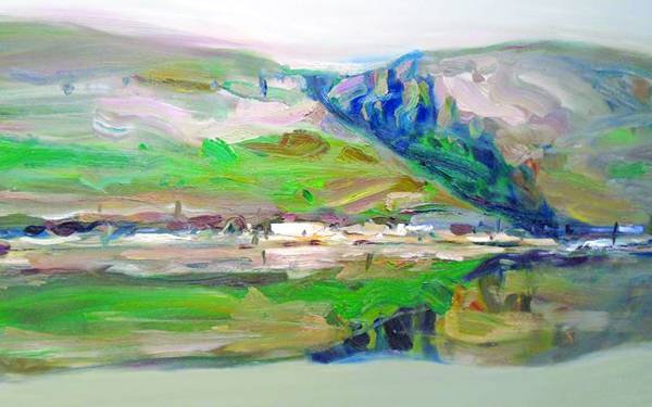 Θαν. Μακρής: “Το χρώμα το νιώθω στα χέρια μου προτού το βάλω στον πίνακα”