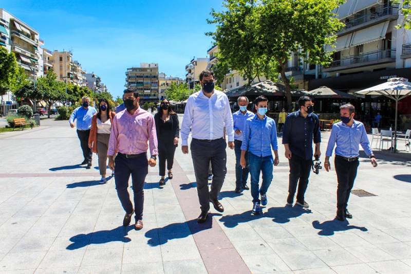 Επίσκεψη του προέδρου της ΟΝΝΕΔ στη Μεσσηνία