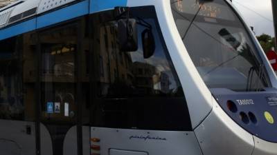 Τετράωρη στάση εργασίας των ηλεκτροδηγών του τραμ