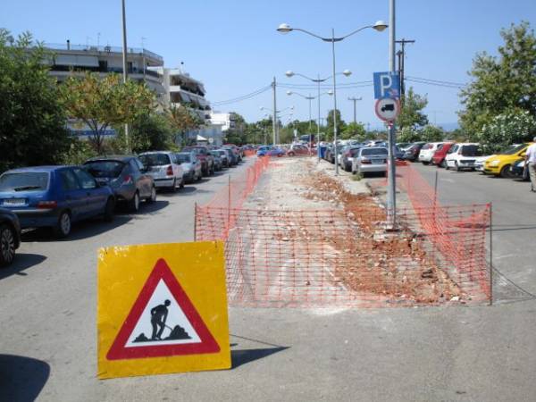 «Τυφλό» ξεκίνημα για τον νέο ποδηλατόδρομο στην Καλαμάτα (βίντεο)