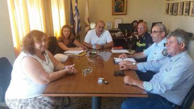 Συνεδρίαση για αντιπυρική προστασία στους Γαργαλιάνους