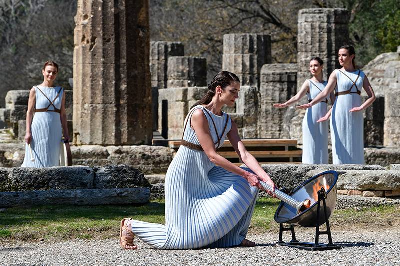 Στην Αρχαία Ολυμπία οι Ολυμπιακοί Αγώνες