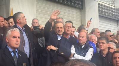 Στο συλλαλητήριο για την Μακεδονία ο Αντ. Σαμαράς