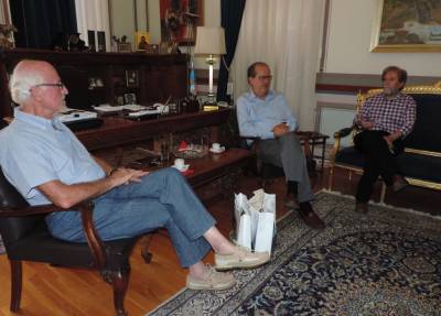 Επίσκεψη Σταφανόπουλου στο Δήμο Καλαμάτας: "Ο άνθρωπος θα δώσει διέξοδο στην κρίση"