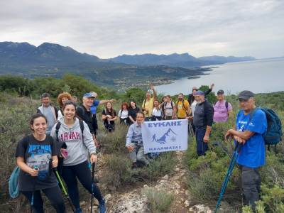 Ο “Ευκλής” στα μανιάτικα καλντερίμια της Καρδαμύλης