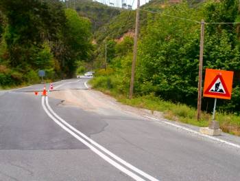 Αντιμετώπιση καθίζησης στο Καλαμάτα - Σπάρτη