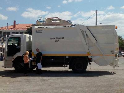 Νέο απορριμματοφόρο στο Δήμο Τριφυλίας
