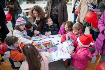 Δράση αλληλεγγύης στην πλατεία Μεγαλόπολης