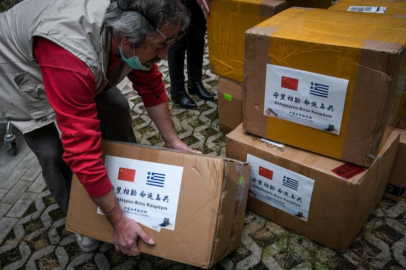 Ιατρικά εφόδια από τη Σιάν στην Καλαμάτα