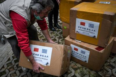 Ιατρικά εφόδια από τη Σιάν στην Καλαμάτα