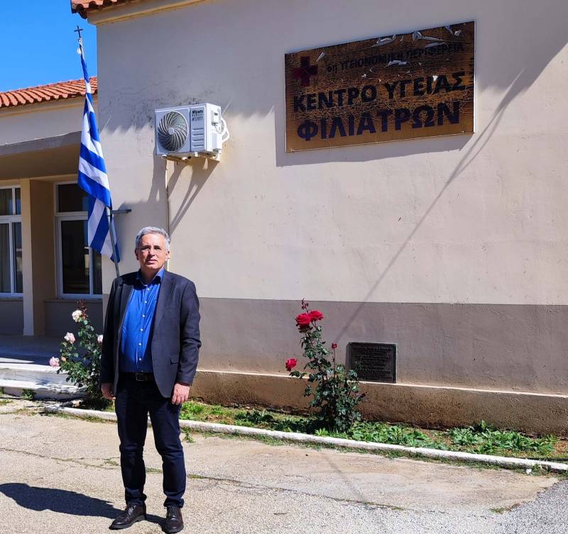 Το Κέντρο Υγείας Φιλιατρών επισκέφθηκε ο Μανώλης Μάκαρης