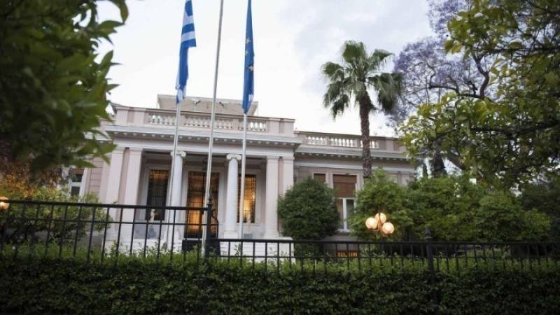 Συνάντηση Κυρ. Μητσοτάκη - Ν. Αναστασιάδη στο Μαξίμου