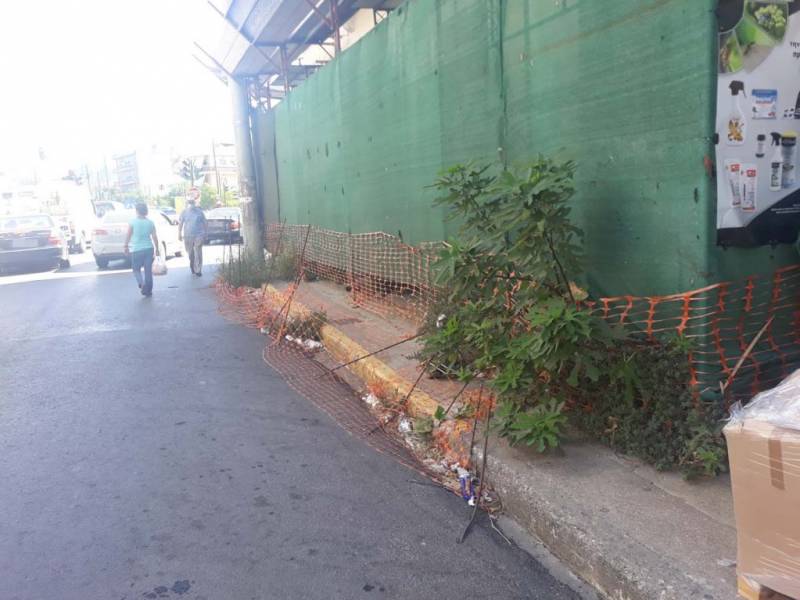 Κίνδυνος για τους περαστικούς