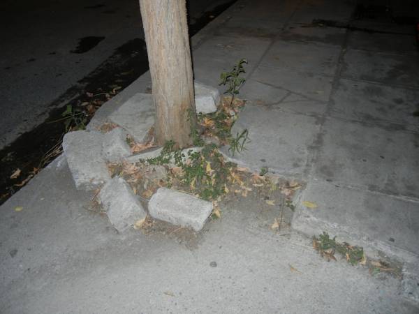 Παγίδα στο πεζοδρόμιο