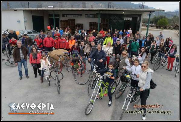 Ποδηλατοβόλτα σε ελαιώνες και ελαιοτριβεία από τους "Αμήχανους Καλαμάτας" (φωτογραφίες)