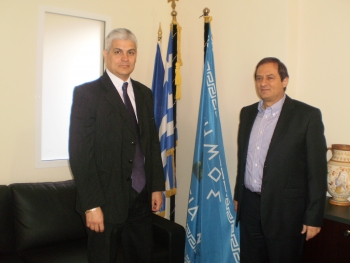 Επίσκεψη του Πρέσβη της Βενεζουέλας στο Δήμαρχο Σπάρτης