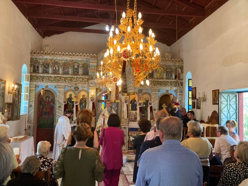 Κατάθεση της Αγίας Ζώνης στο Νοσοκομείο Κυπαρισσίας