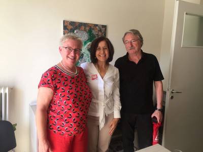 Συνάντηση Κοζομπόλη με Γερμανίδα βουλευτή