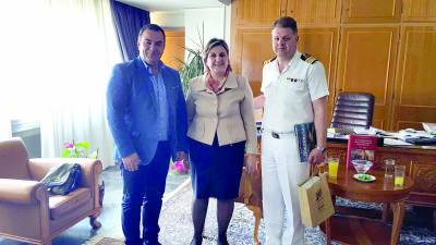 Ο αντιπλοίαρχος Αντώνης Δουμάνης νέος λιμενάρχης Καλαμάτας