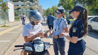 19 οδηγοί δίχως κράνος την περασμένη εβδομάδα στη Μεσσηνία