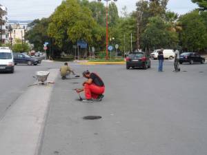 Μπαλώματα στο οδόστρωμα