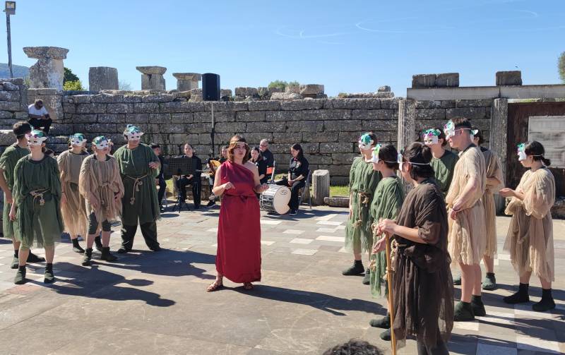 Αρχαία Μεσσήνη: Πρεμιέρα για το «11ο Διεθνές Νεανικό Φεστιβάλ Αρχαίου Δράματος» (φωτογραφίες)