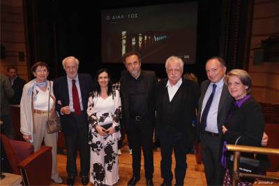 Ντοκιμαντέρ για τον Πέτρο Θέμελη παρουσιάστηκε στο Μέγαρο Μουσικής