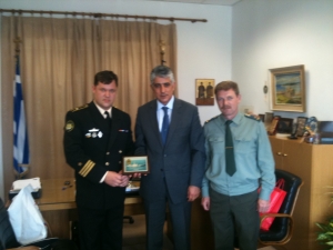 Συνάντηση Καφαντάρη με Ρώσους στρατιωτικούς