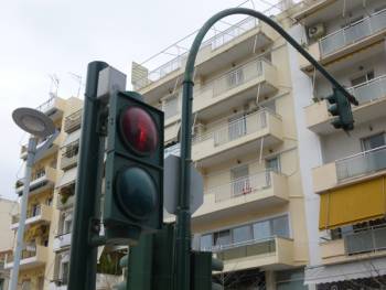 Ηχητικό σύστημα για τυφλούς στο φανάρι της Αριστομένους