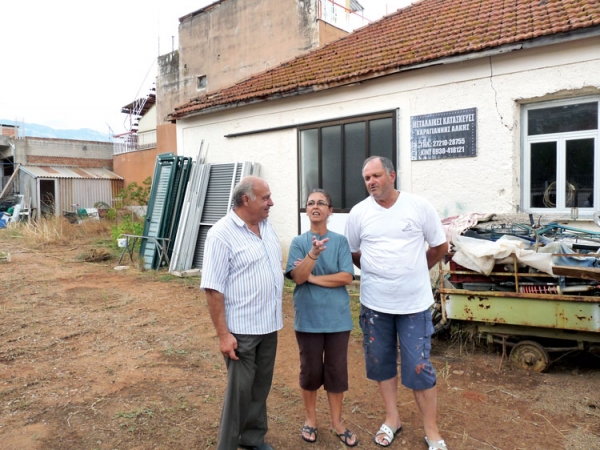Κοσμάς Καραγιάννης, Εφη και Δημήτρης Λειβαδίτη