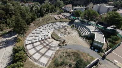 Ολοκληρώθηκε η θεμελίωση για την κερκίδα στο Ανοιχτό Θέατρο Καλαμάτας