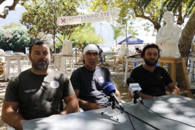 Επιτυχημένο το Υπαίθριο Εργαστήρι Γλυπτικής Καλαμάτας (βίντεο-φωτογραφίες)