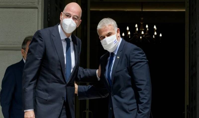 Συνάντηση Δένδια - Λαπίντ: «Η Ελλάδα είναι σημαντικός σύμμαχος του Ισραήλ»