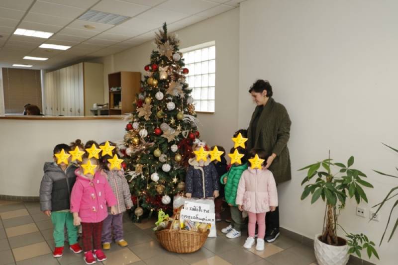 Κίνηση αλληλεγγύης του βρεφονηπιακού σταθμού “Ευγενία Β. Ασημάκου”