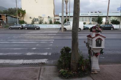 Χαοτική η κατάσταση στο δρόμο στο Ασπρόχωμα