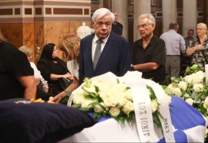 Κωνσταντίνος Πυλαρινός: Συγκίνηση στο τελευταίο αντίο