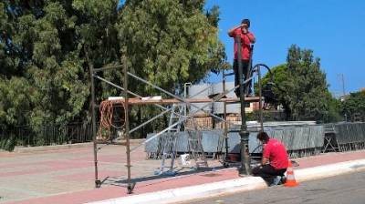 Αντικατάσταση φωτιστικών στο Καλό Νερό