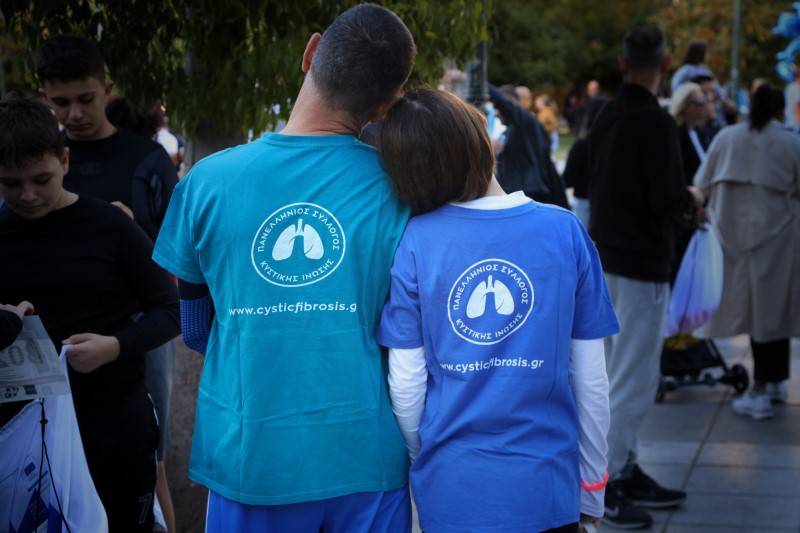 Η αγωνιστική ομάδα Κυστικής Ινωσης έτρεξε στον 41ο Μαραθώνιο