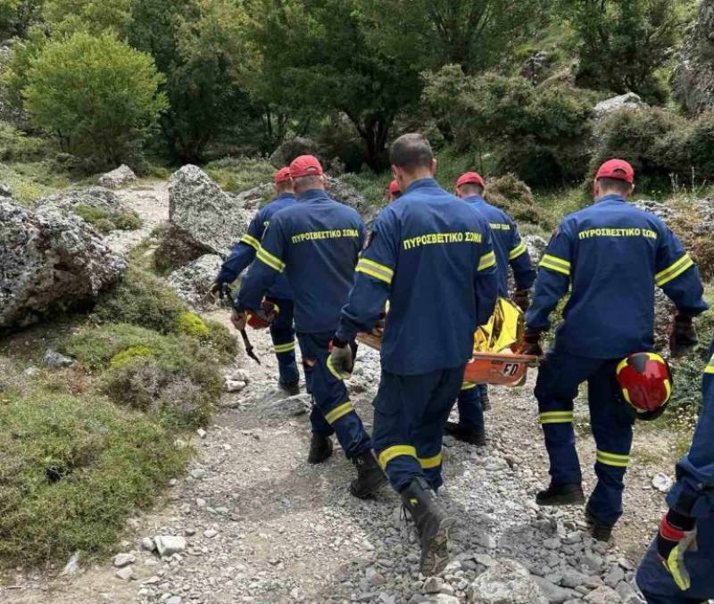Ηράκλειο: Μοιραία πτώση σε χαράδρα για 27χρονο κυνηγό