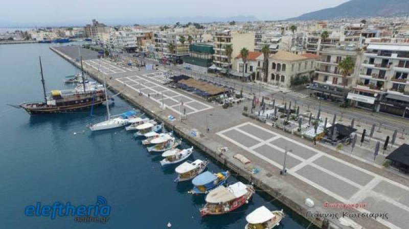 Συμβάσεις για έργα στην περιοχή του λιμανιού Καλαμάτας