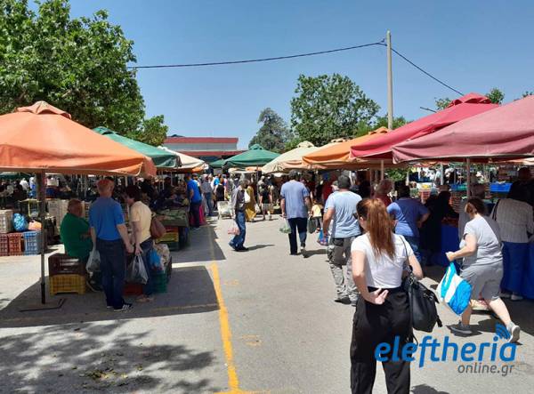 Την Παρασκευή η λαϊκή αγορά Καλαμάτας