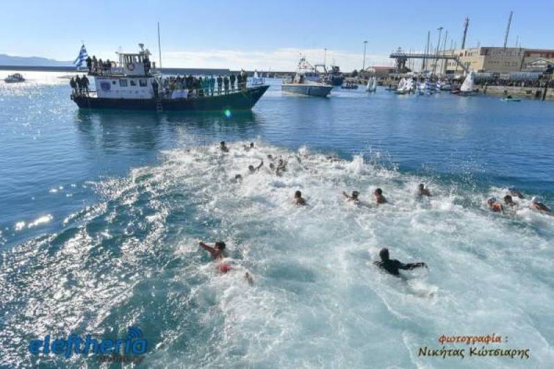 Ο εορτασμός των Θεοφανίων στην Παραλία Καλαμάτας