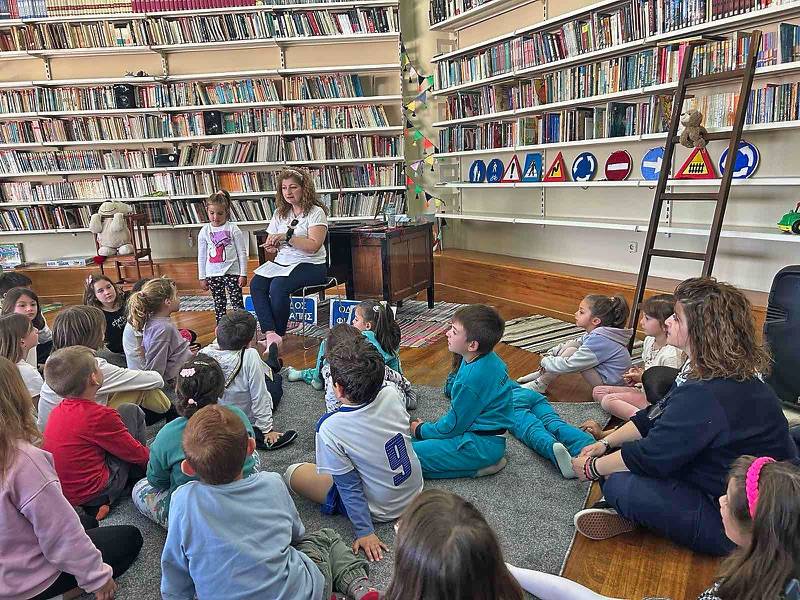 Δράση φιλαναγνωσίας για τα παιδιά του Σώματος Ελληνικού Οδηγισμού