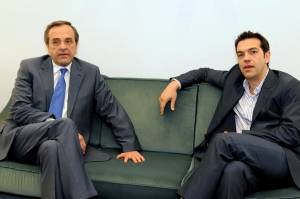 Handelsblatt: "Σαμαράς και Τσίπρας δίνουν μάχη για κάθε ψήφο"