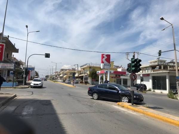 Τροχαίο ατύχημα είχε ο Καφαντάρης