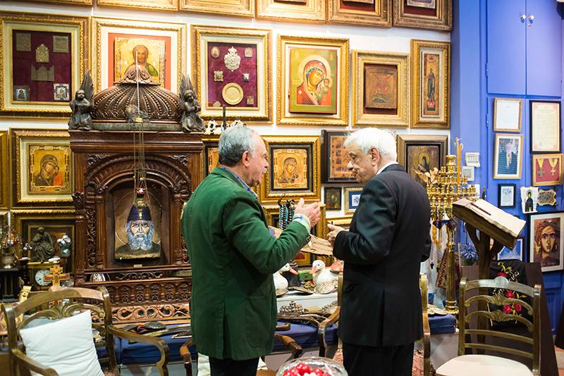 Καλαμάτα: Ενθουσιάστηκε ο Πρ. Παυλόπουλος με την έκθεση του Ηλιόπουλου (φωτογραφίες)