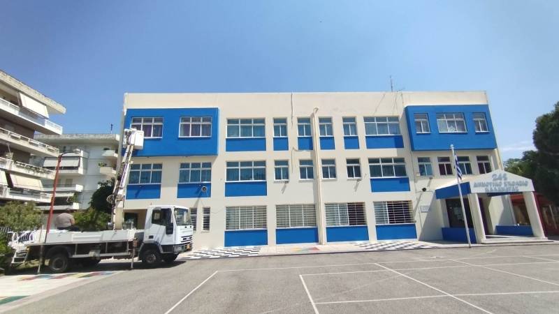 Εργασίες επισκευών στα σχολεία της Καλαμάτας