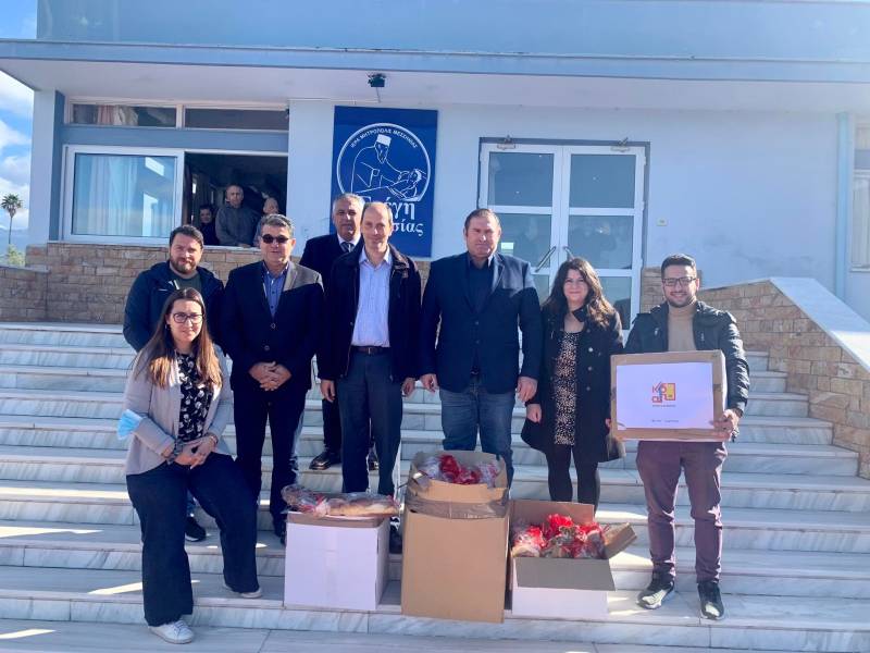 Δώρα αγάπης από τον Δήμο Καλαμάτας σε δομές ενόψει Πάσχα