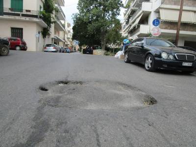 Παραμένει η λακκούβα